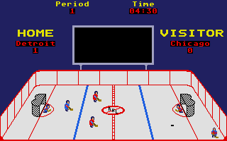 World Class Hockey atari screenshot
